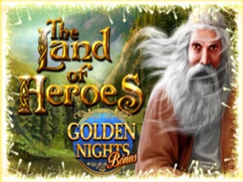 The Land of Heroes Golden Nights logo