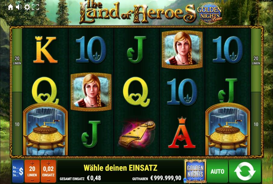 The Land of Heroes Golden Nights screenshot