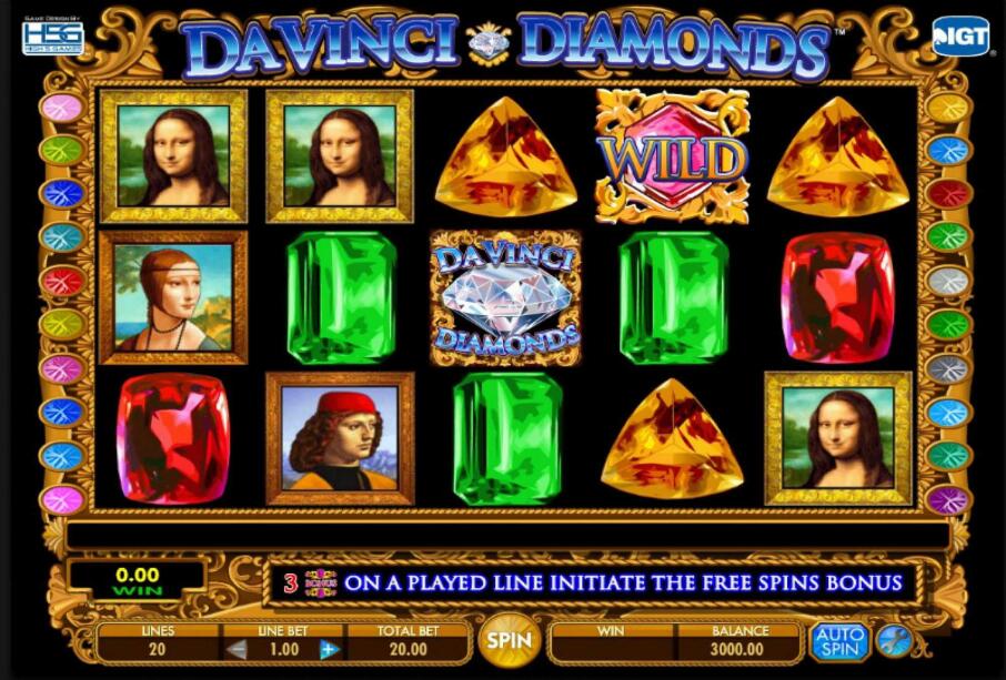 Da Vinci Diamonds screenshot