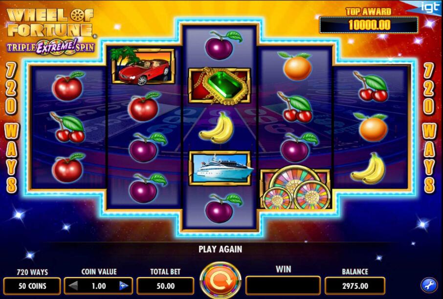 Wheel of Fortune Triple Extreme Spin screenshot