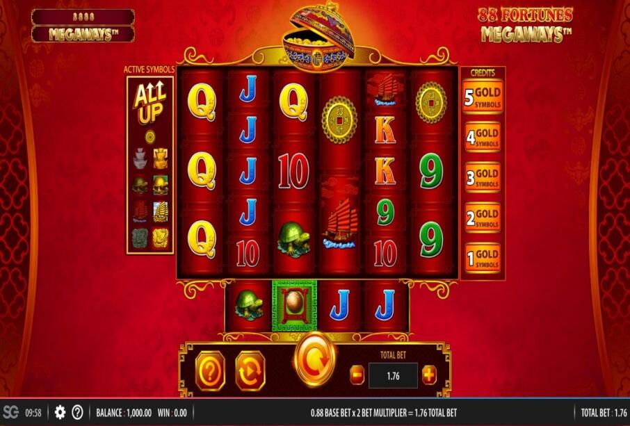 88 Fortunes Megaways screenshot
