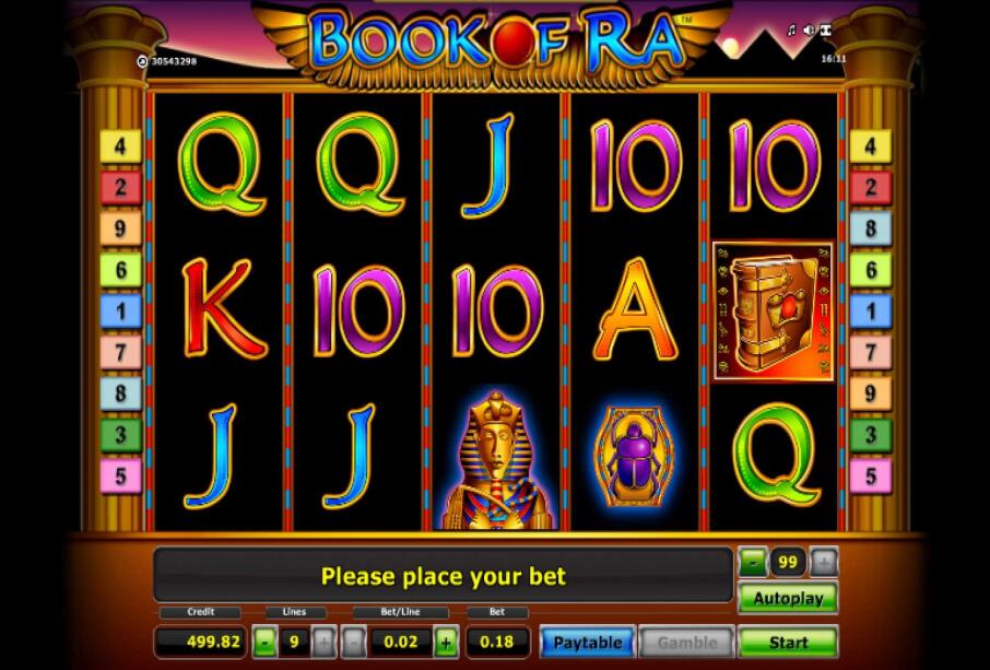 Book of Ra screenshot