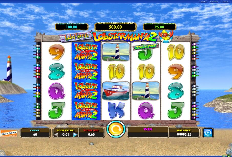 Lucky Larry's Lobstermania 2 screenshot